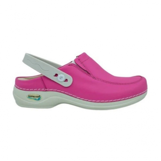 Soca Em Pele Antiderrapante Com Palmilha E Tira - NURSING CARE Soca Em Pele Antiderrapante Com Palmilha E Tira - NURSING CARE