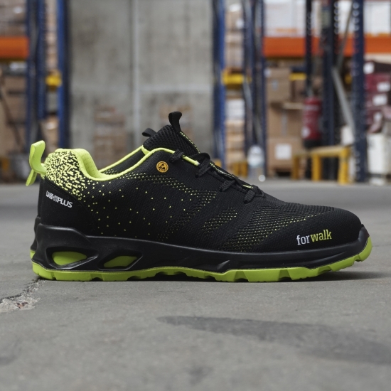 Sapato New Flox S1PS Alumínio E-TPU SR ESD - FOR WALK