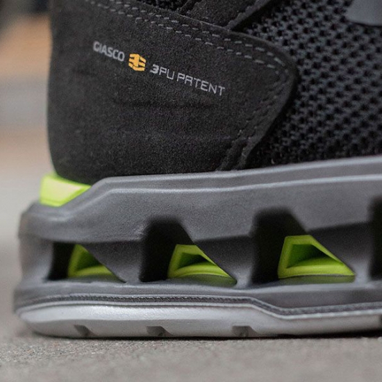 Sapato Fibra S1PL Compósito PU ESD SR - GIASCO Sapato Fibra S1PL Compósito PU ESD SR - GIASCO