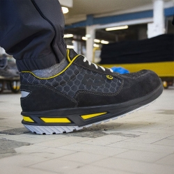 Sapato Camurça/Tecido S1P Compósito PU ESD SRC - GIASCO