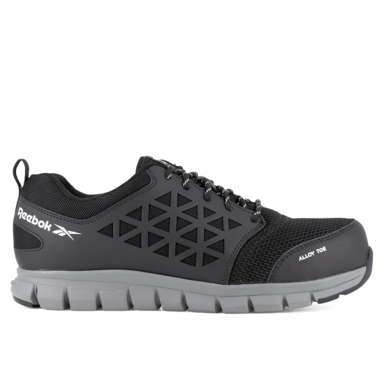 Sapato Nylon/Microfibra S1P Alumínio EVA ESD SRC - REEBOK Sapato Nylon/Microfibra S1P Alumínio EVA ESD SRC - REEBOK