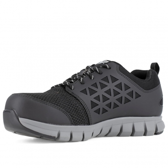 Sapato Nylon/Microfibra S1P Alumínio EVA ESD SRC - REEBOK Sapato Nylon/Microfibra S1P Alumínio EVA ESD SRC - REEBOK