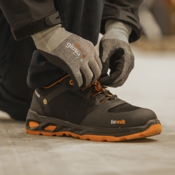 Sapato New Iris S3S Alumínio PU/E-TPU ESD SR - FOR WALK Sapato New Iris S3S Alumínio PU/E-TPU ESD SR - FOR WALK