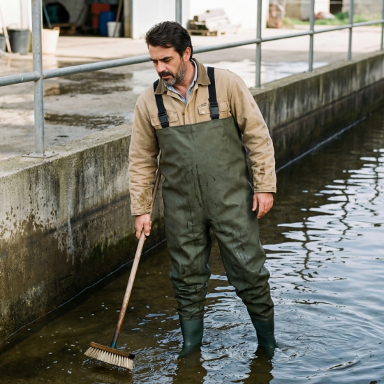 Galocha Pescador Peitilho PVC OB SRC