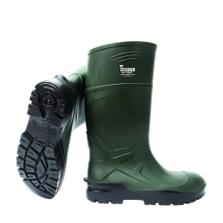 Galocha PU S5 Verde/Preta Aço PU CI SRC - TECHNO BOOTS Galocha PU S5 Verde/Preta Aço PU CI SRC - TECHNO BOOTS