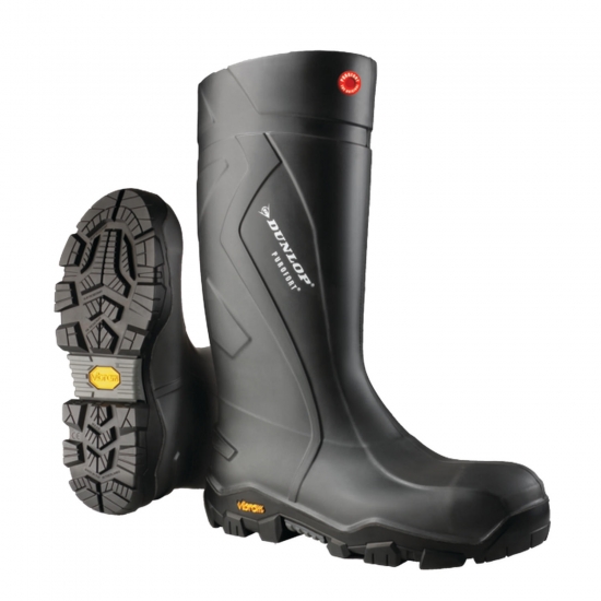Galocha Purofort S5 Aço Cano Baixo Vibram CI HRO SR - DUNLOP