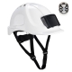 Capacete Em ABS Ventilado Ajuste Por Roda E Francalete - PORTWEST