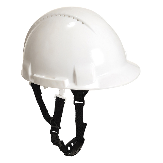 Capacete Em Polietileno Ventilado Com Francalete - PORTWEST