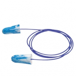 Tampão Auditivo Descartável Detetável Com Cordão SNR 32dB - MOLDEX