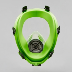 Máscara Facial Completa Em Silicone - BLS