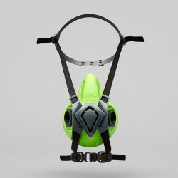 Meia Máscara Em Silicone - BLS