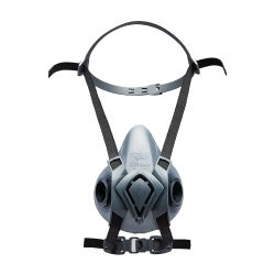 Meia Máscara Em Borracha - BLS