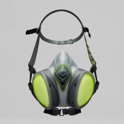 Meia Máscara Em Borracha (A2P3 R D) - BLS