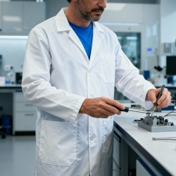 Bata Standard Manga Comprida 65% Poliéster / 35% Algodão 200g/m² - FOR WEAR