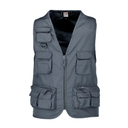 Colete Multibolsos 65% Poliéster / 35% Algodão 200g/m² - VALENTO