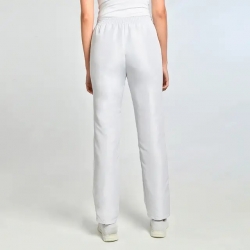 Calça Microfibra Cós Elástico E Bolsos Calça Microfibra Cós Elástico E Bolsos