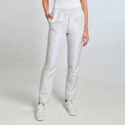Calça Microfibra Cós Elástico E Bolsos Calça Microfibra Cós Elástico E Bolsos