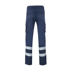 Calça Stretch Com Fitas Refletoras 240g/m² - VELILLA