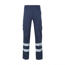 Calça Stretch Com Fitas Refletoras 240g/m² - VELILLA