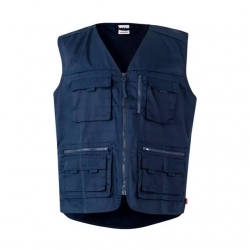 Colete Multibolsos 80% Poliéster / 20% Algodão - VELILLA