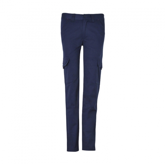 Calça Multibolsos 64% Poliéster /34% Algodão /2% Elastano - ANBOR