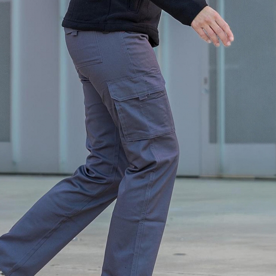 Calça Multibolsos 64% Poliéster /34% Algodão /2% Elastano - ANBOR