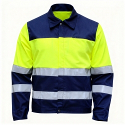 Blusão Alta Visibilidade Bicolor 65% Poliéster / 35% Algodão 200g/m² - FOR WEAR Blusão Alta Visibilidade Bicolor 65% Poliéster / 35% Algodão 200g/m² - FOR WEAR