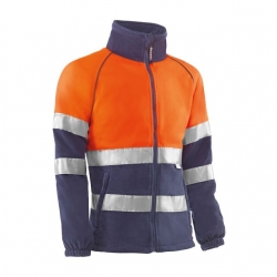 Casaco Polar Alta Visibilidade Bicolor Forro Interior - JUBA