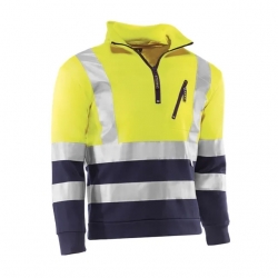 Sweat Alta Visibilidade Poliéster Bicolor - JUBA