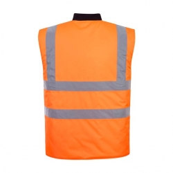 Colete Alta Visibilidade Acolchoado Reversível - PORTWEST