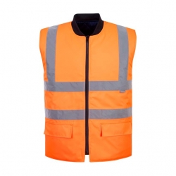 Colete Alta Visibilidade Acolchoado Reversível - PORTWEST