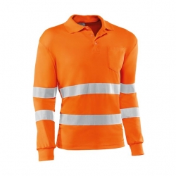 Polo Alta Visibilidade 100% Poliéster - JUBA