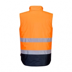 Colete Alta Visibilidade Acolchoado Bicolor - PORTWEST