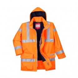 Parka Alta Visibilidade Ignífuga E Antiestática - PORTWEST