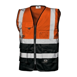 Colete Alta Visibilidade Bicolor 100% Poliéster - SIR