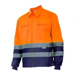 Casaco Alta Visibilidade Bicolor 80% Poliéster / 20% Algodão - VELILLA