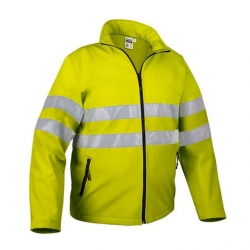 Blusão Alta Visibilidade Softshell - VALENTO Blusão Alta Visibilidade Softshell - VALENTO