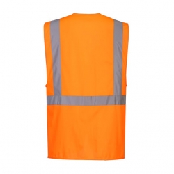 Colete Alta Visibilidade 100% Poliéster - PORTWEST