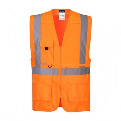 Colete Alta Visibilidade 100% Poliéster - PORTWEST
