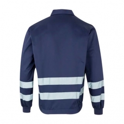 Casaco Com Fitas Refletoras 65% Poliéster / 35% Algodão - VELILLA