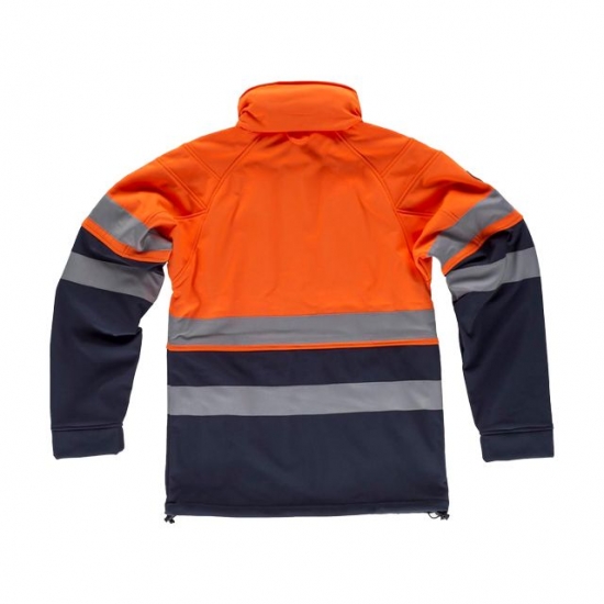 Blusao Softshell Alta Visibilidade Bicolor - WORKTEAM