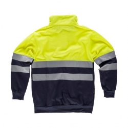 Sweat Alta Visibilidade Bicolor 65% Poliéster / 35% Algodão - WORKTEAM