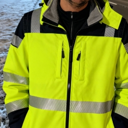 Blusão Alta Visibilidade Softshell - FOR WEAR Blusão Alta Visibilidade Softshell - FOR WEAR