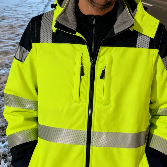 Blusão Alta Visibilidade Softshell - FOR WEAR Blusão Alta Visibilidade Softshell - FOR WEAR