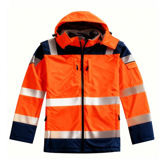 Blusão Alta Visibilidade Softshell - FOR WEAR Blusão Alta Visibilidade Softshell - FOR WEAR