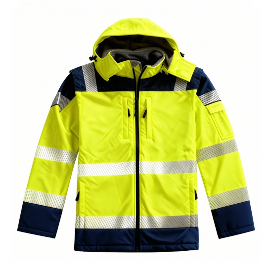 Blusão Alta Visibilidade Softshell - FOR WEAR Blusão Alta Visibilidade Softshell - FOR WEAR
