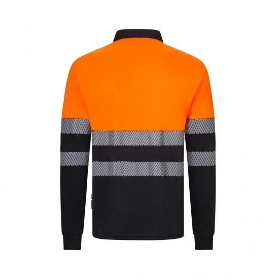 Polo AV Manga Curta Bicolor  - VELILLA