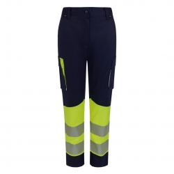Calça AV Senhora Bicolor Stretch Reciclada -