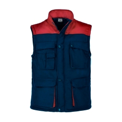 Colete Multibolsos Bicolor Acolchoado - VALENTO