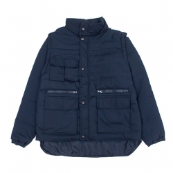 Blusão Acolchoado Mangas Amovíveis